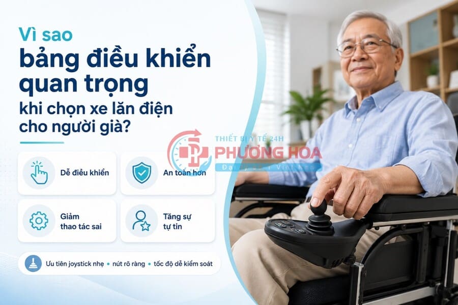 xe lăn điện cho người già